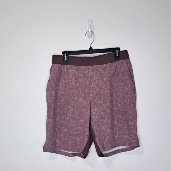 Lululemon T.H.E. short 9inch linerless short plum large - Picture 5 of 10